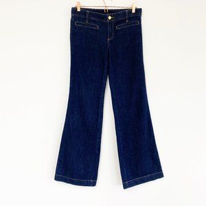 Tory Burch Classic Tory Bootcut Jean 27 Dark Wash